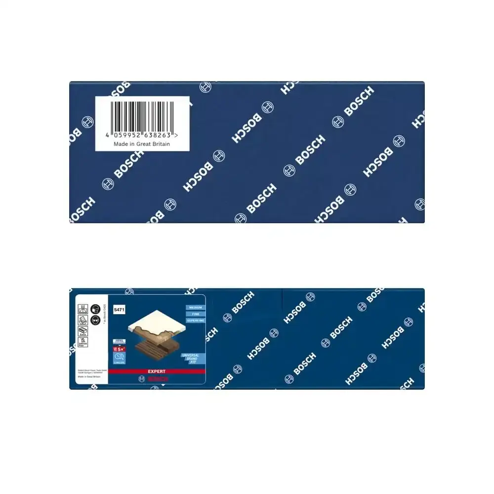 Esponja abrasiva expert S471 medium 69X26MM Bosch — fotografia 6