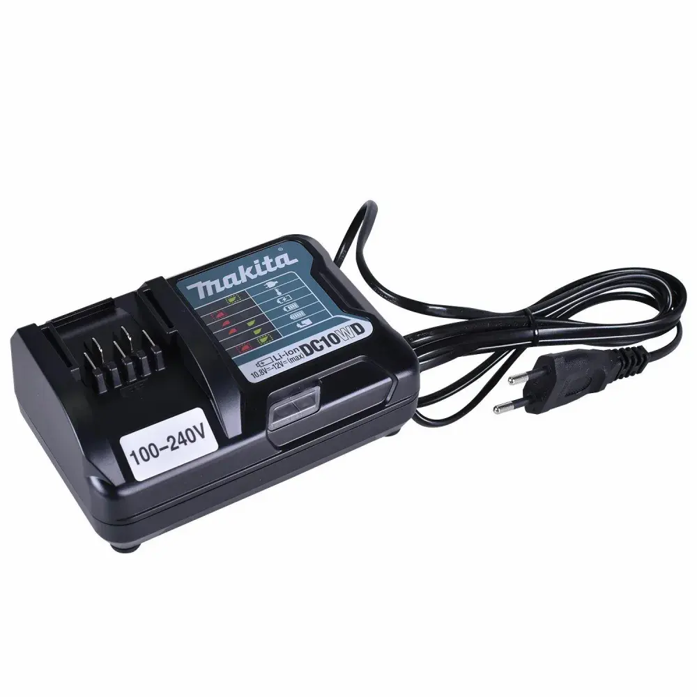 Carregador de bateria ion de lítio 12V bivolt - DC10WD Makita