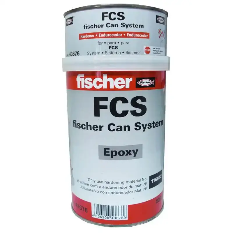 Cola compound 800GR epoxy FCS bicomponente Fischer