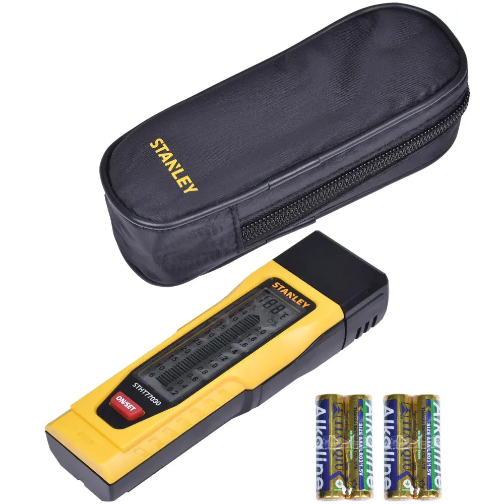 Medidor de umidade digital com dois pinos 8MM Stanley