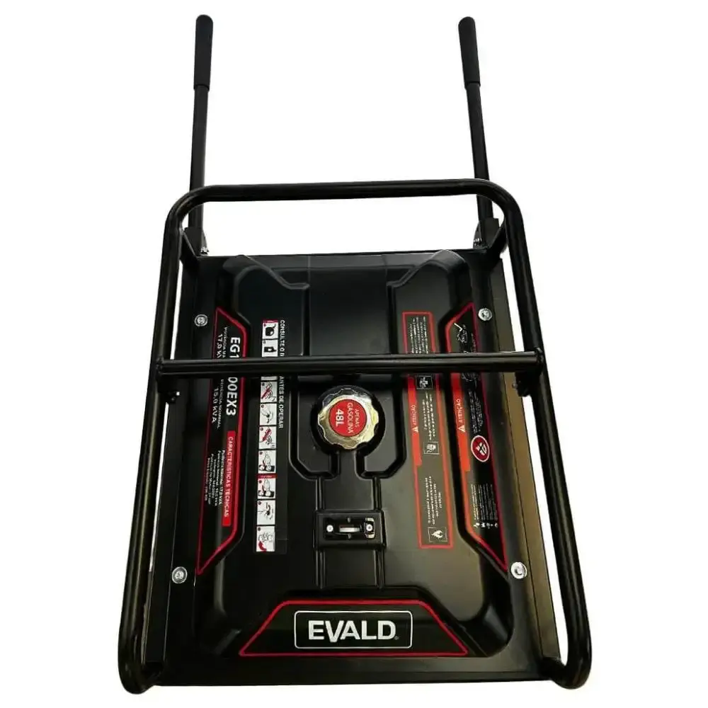 Gerador de energia à gasolina 17 KVA trifásico 380V EG15000EX3 Evald — fotografia 4