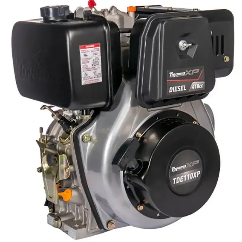 Motor à diesel 10,5 HP partida manual TDE110XP Toyama — fotografia de referência