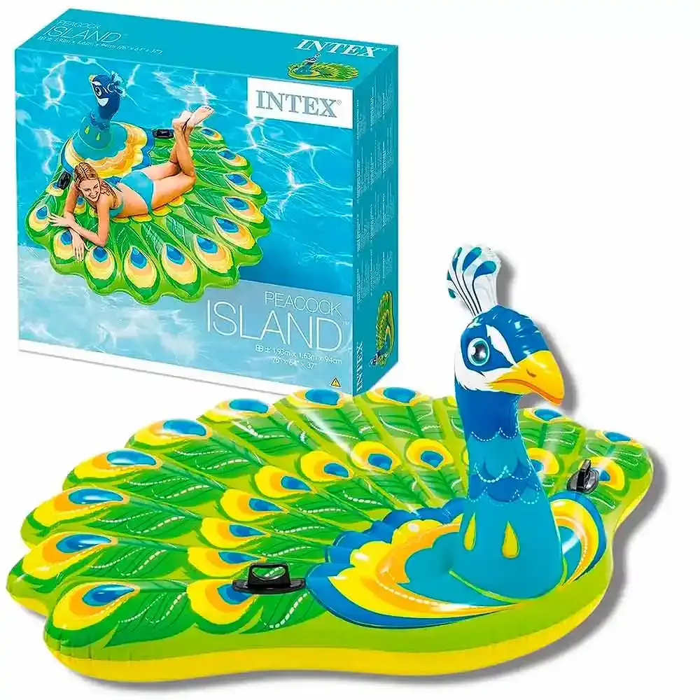 Boia inflável pavão Intex — fotografia 5