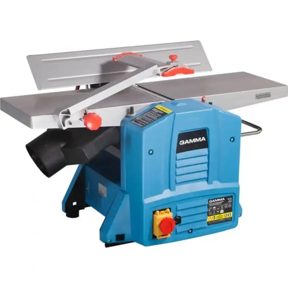 Plaina mecânica desengrossadeira e desempenadeira 8 POL 204 MM 1500W G684/BR Gamma — fotografia 4