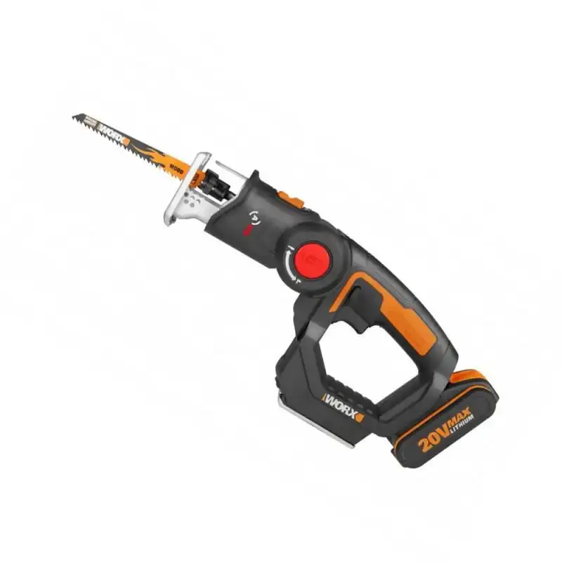 Serra multiuso tico-tico sabre bateria 20V MAX bivolt WX550 Worx — fotografia 3