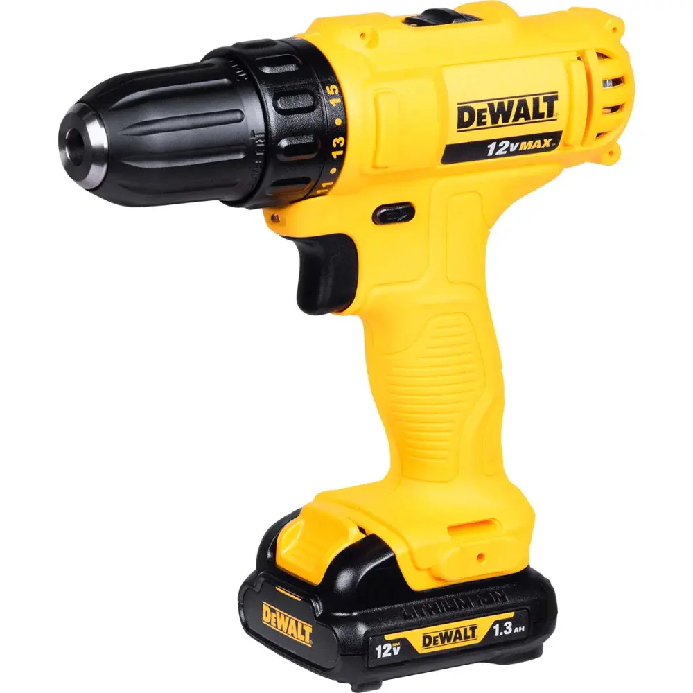 Kit parafusadeira furadeira bateria 3/8 12V bivolt Dewalt — fotografia 2