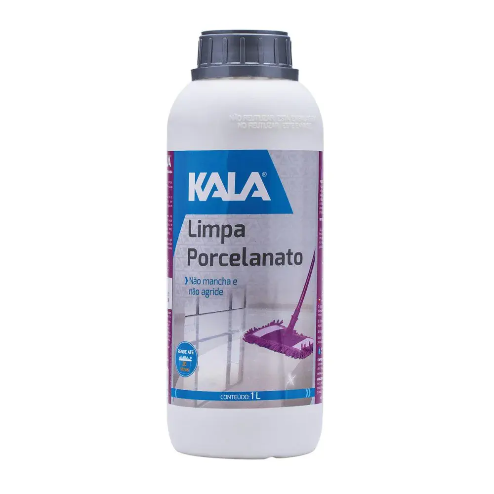Limpa porcelanato 1 litro Kala — fotografia de referência