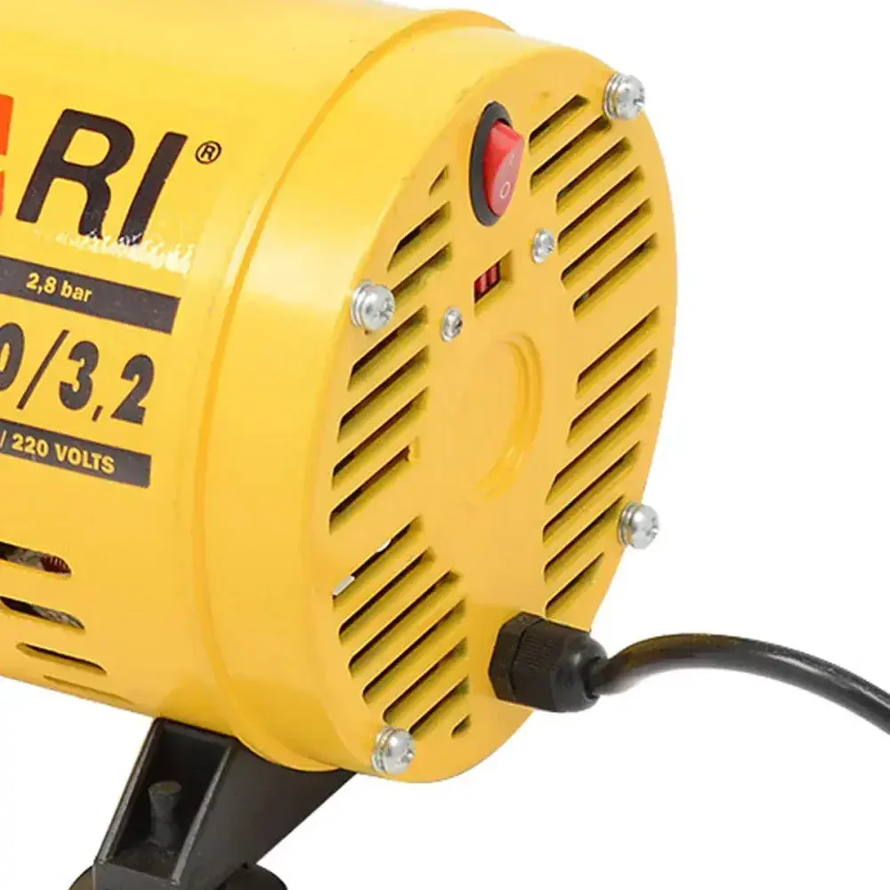 Compressor de ar direto bivolt 3,2 pés 40PSI CMJ210 Ferrari — fotografia 10