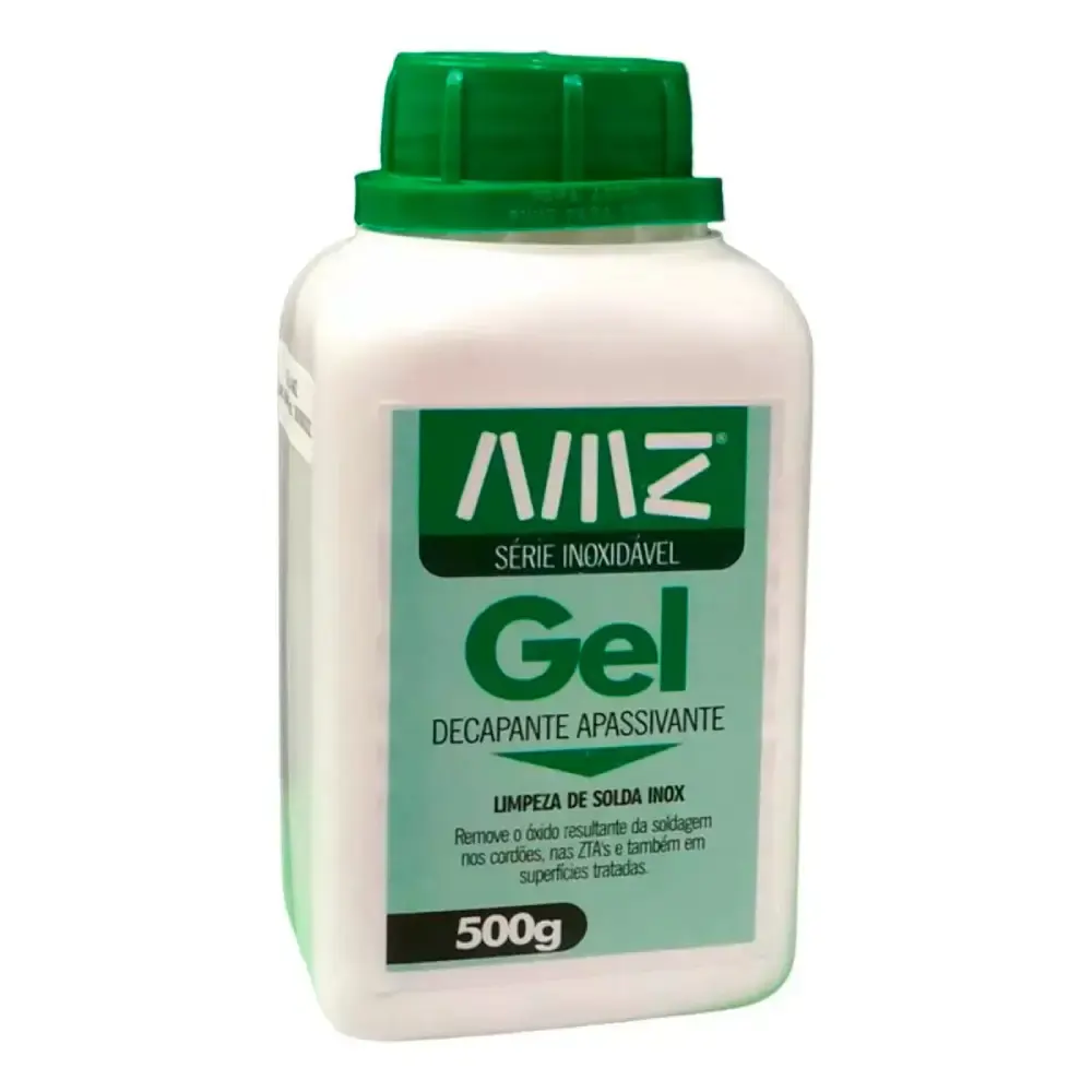 Gel decapante para solda inox 500G AMZ301 amazonia — fotografia de referência