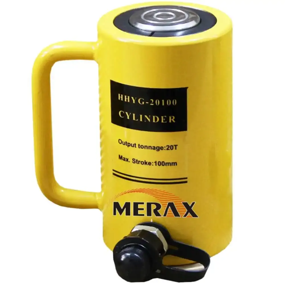Cilindro hidráulico macaco tipo garrafa 20 TON HHYG-20100 Merax