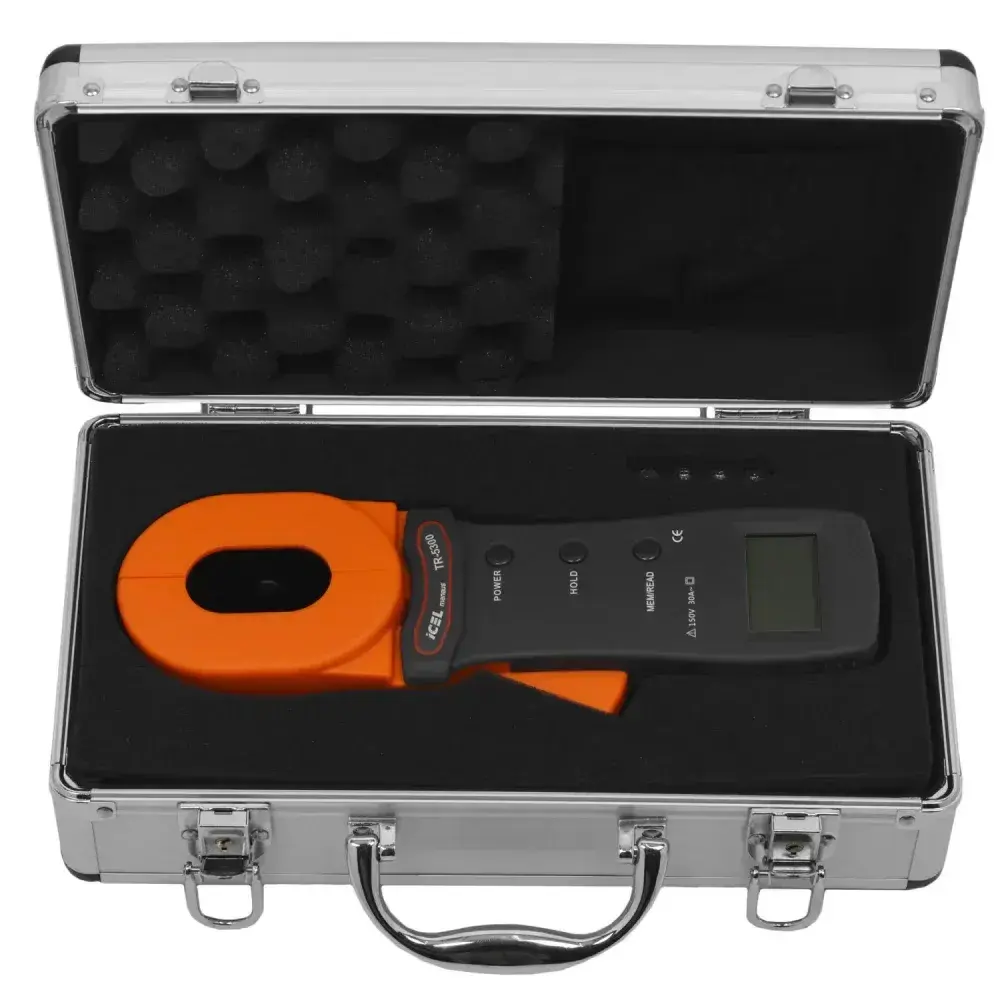 Terrômetro TR-5300 medidor de resistência sem contato Icel — fotografia 10