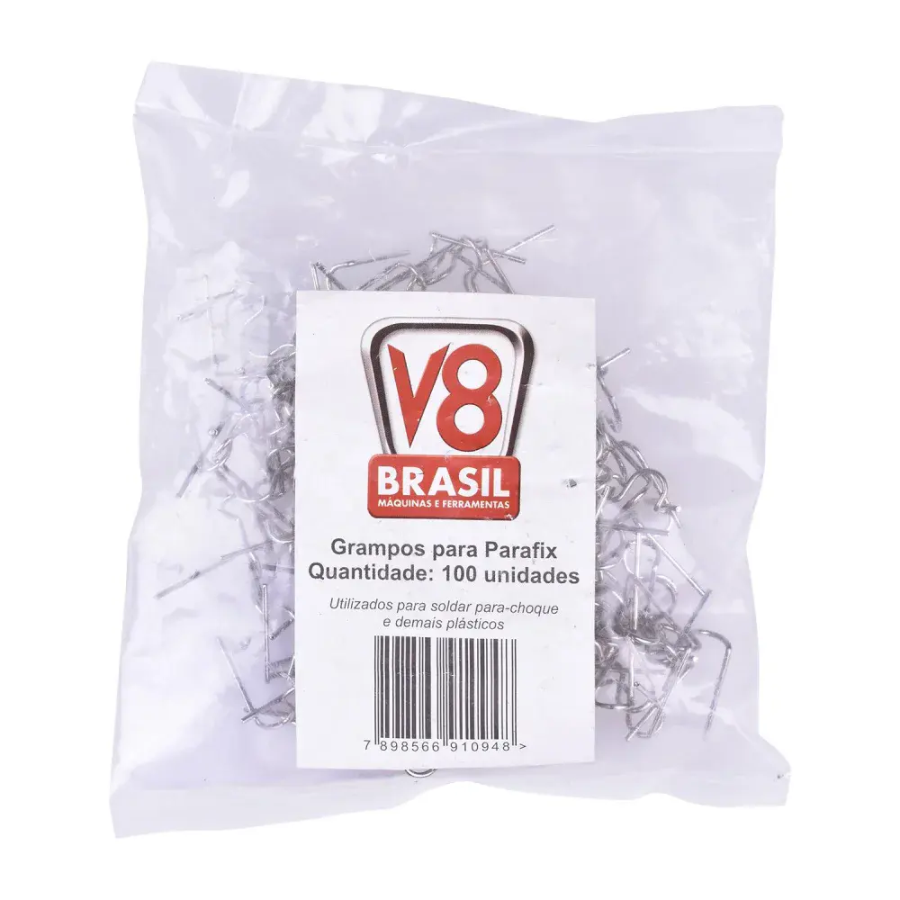 Grampo para soldador de para-choques 100 peç V8 brasil