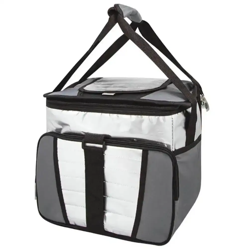 Bolsa térmica 24 litros com divisória 003621 Mor — fotografia 5