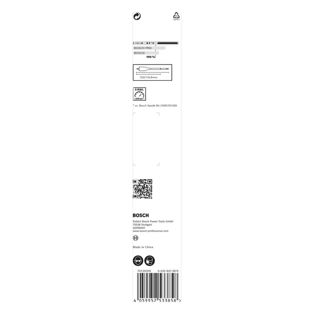 Broca para madeira EXPERT Self Cut Speed 10 x 152mm BOSCH — fotografia 7
