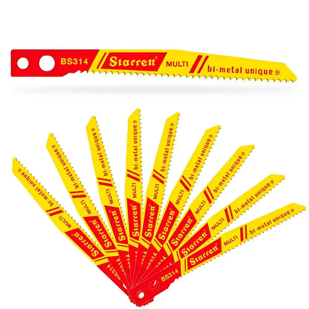 Lâmina de serra tico tico para makita 10 uni BS314 Starrett — fotografia de referência