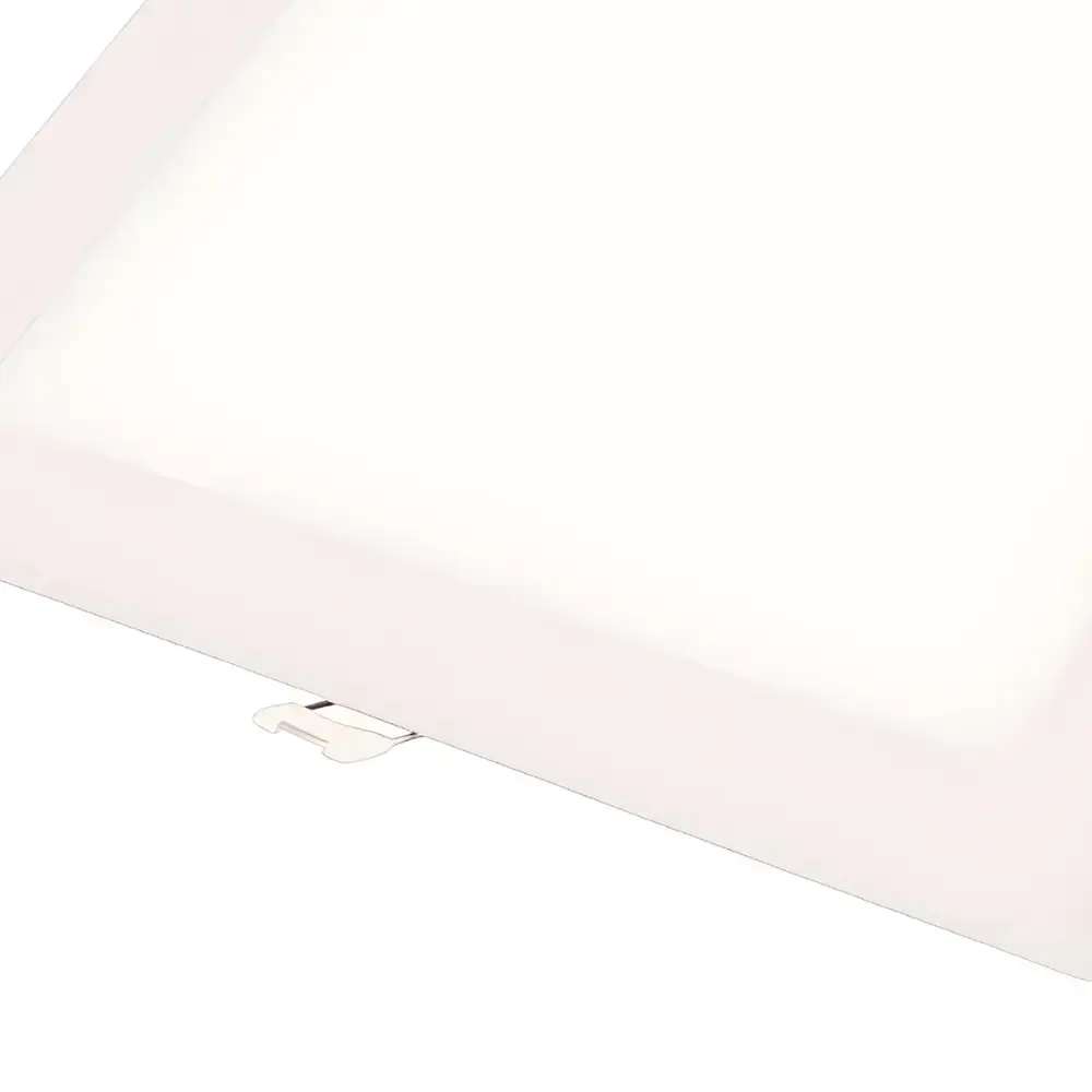 Painel led plafon embutir quadrado 6500K 24W luz branca bivolt Tramontina — fotografia 4