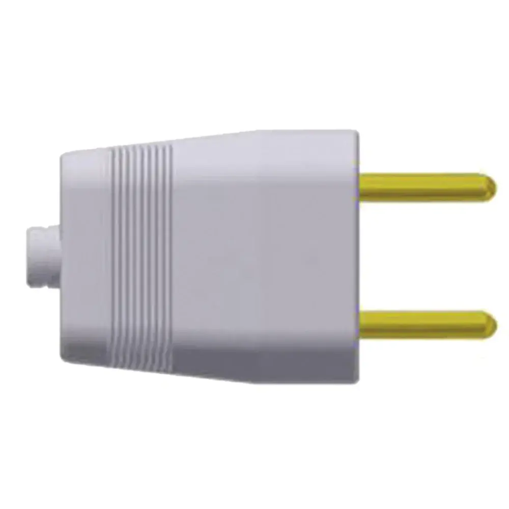 Plugue macho 2P Ilumi 10A cz