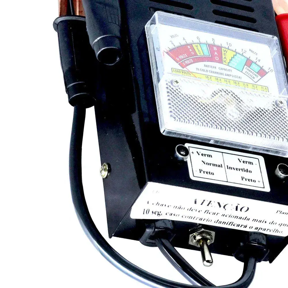 Teste de bateria automotivo modelo tb 2000 da Planatc — fotografia 6