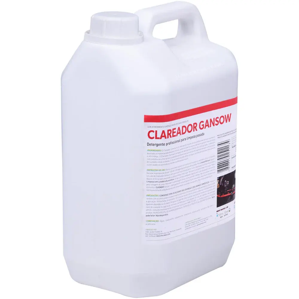 Clareador gansow 5 litros limpeza pesada SBN61841 ipc soteco — fotografia 2