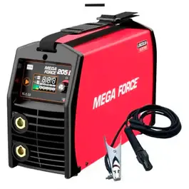 Inversora De Solda 200A MegaForce 205ID Bivolt com display LINCONL Lincoln — fotografia 2