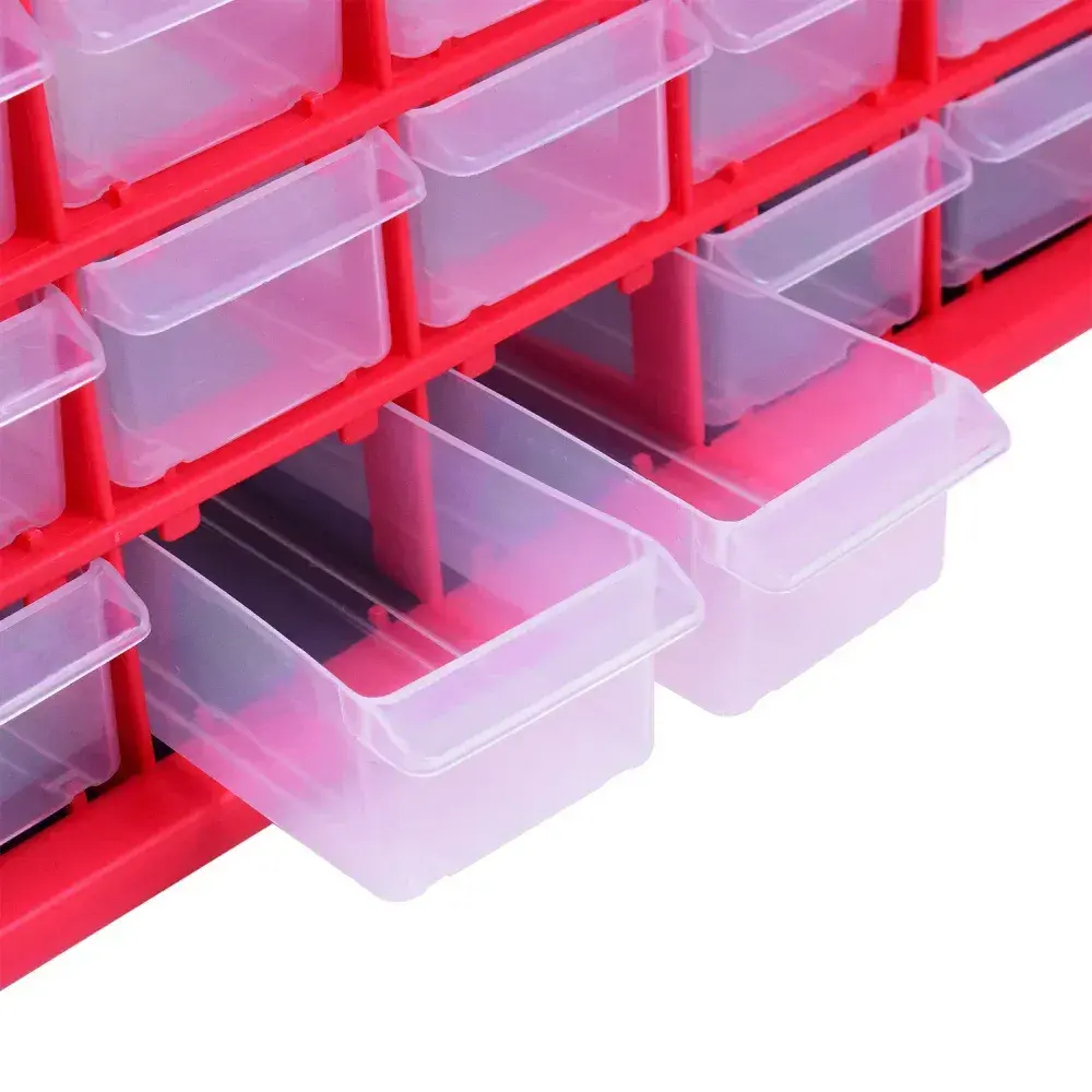 Organizador de plástico multiúso 64 gavetas 500X160MM Worker — fotografia 8