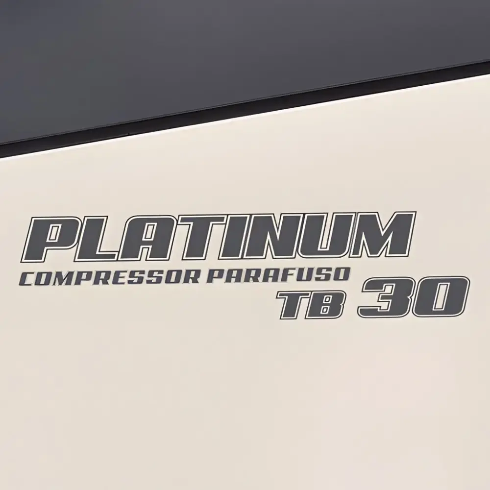 Compressor de parafuso platinum 30HP 8BAR 380V TB30 techto — fotografia 4