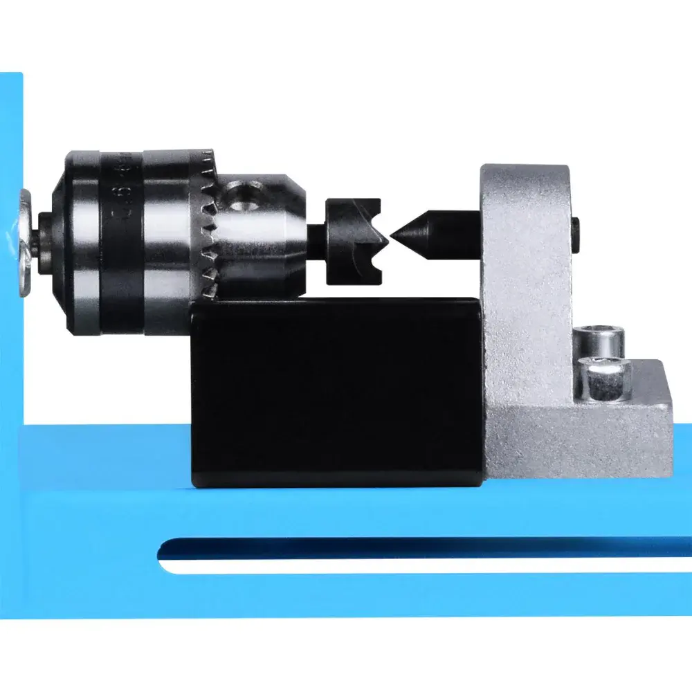 Mini torno mecânico 145MM 150W bivolt Bumafer — fotografia 3