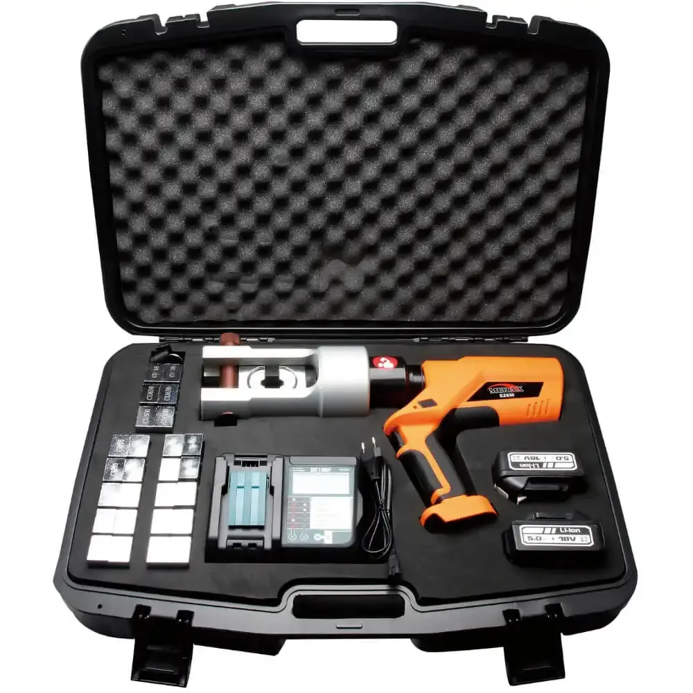 Alicate crimpador a bateria 18V 630 MM EZ630 Merax — fotografia 5