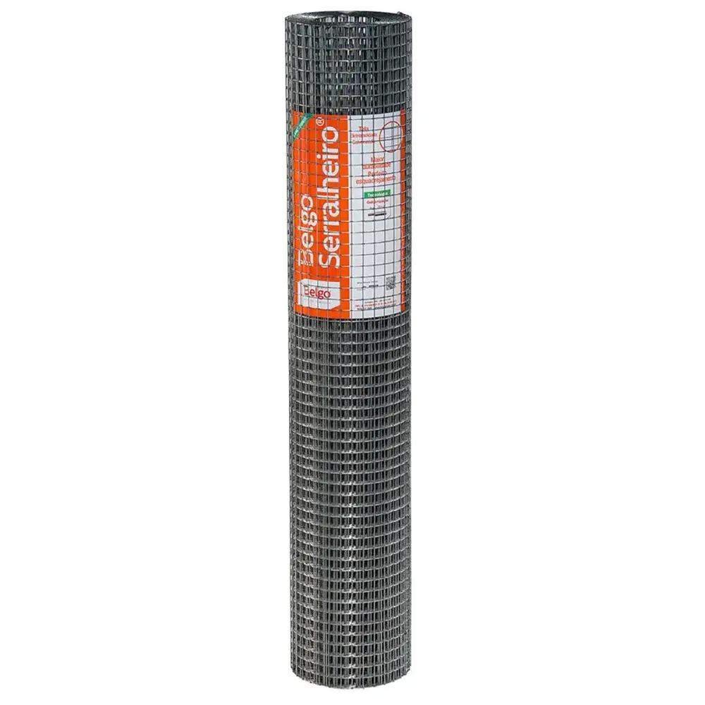 Tela serralheiro 15M 5X5X2,00MM Belgo
