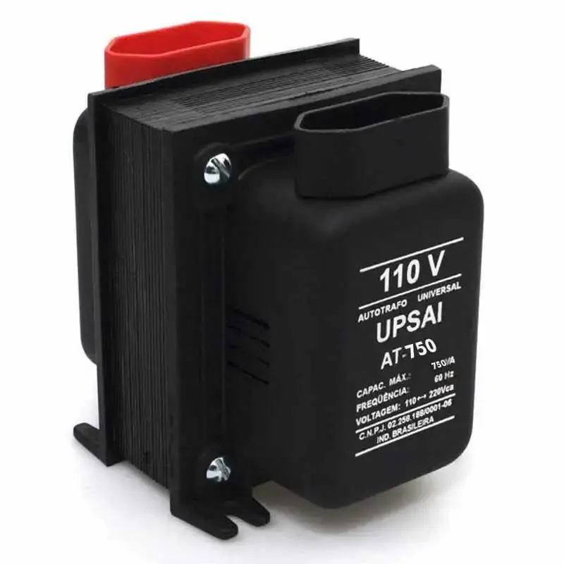 Transformador de voltagem modelo AT-750 525W upsai