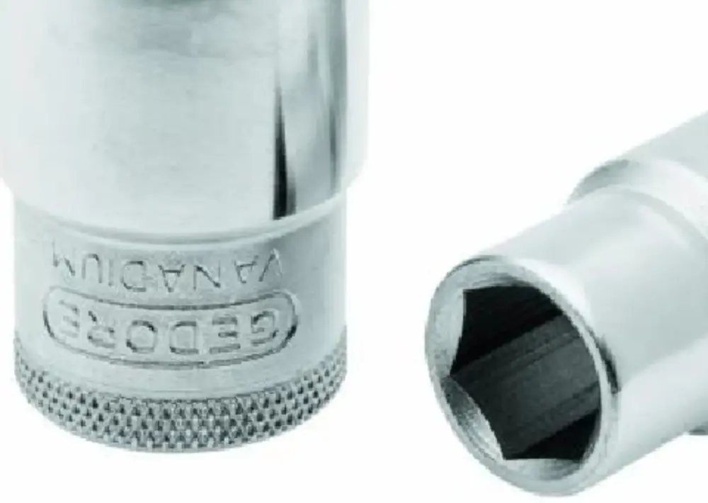Soquete Sextavado 27 mm Encaixe 1/2 POL 015021 GEDORE — fotografia 3