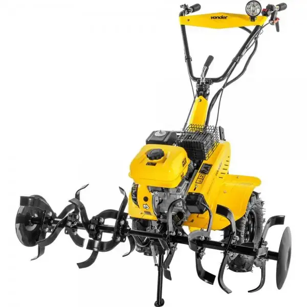 Motocultivador gasolina 7,0 HP 4T 212 CC rodas e enxadas MTV 770 Vonder