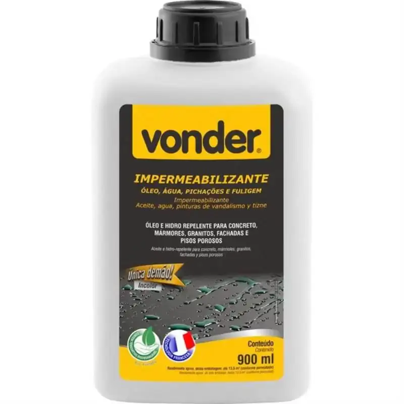 Impermeabilizante contra óleos 900 ML Vonder — fotografia de referência