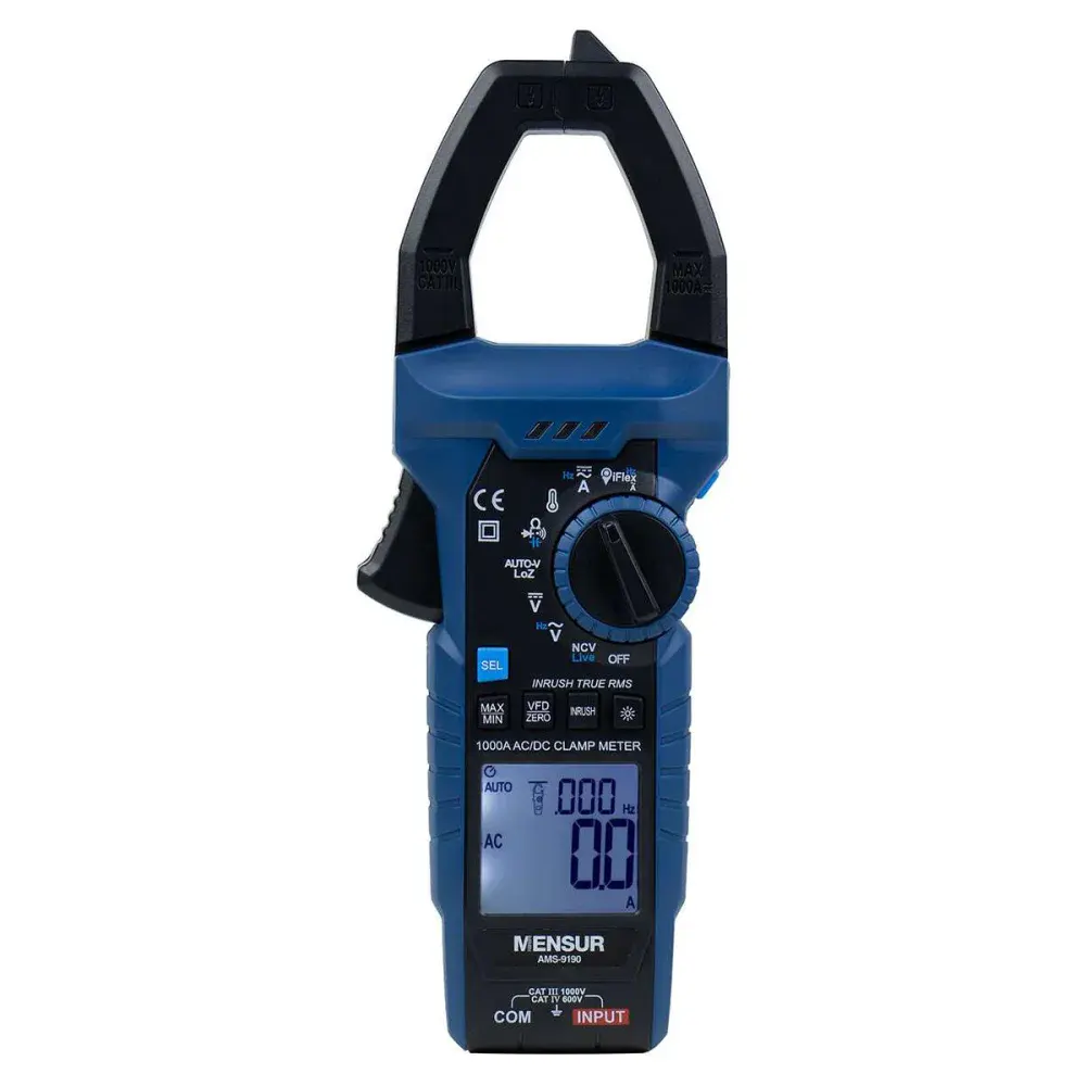 Alicate amperímetro digital AMS-9190 cat iv Mensur