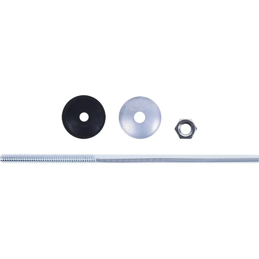 Conjunto de haste para telha 1/4 x 150MM galvanizado 100PÇS Worker