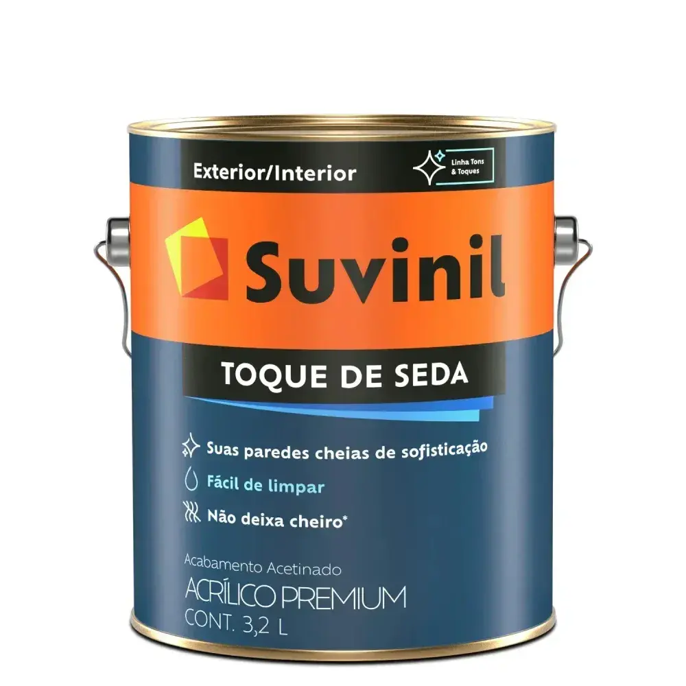 Acrílico toque seda acetinado base A2 3,2L suvinil Suvinil Selfcolor — fotografia 2