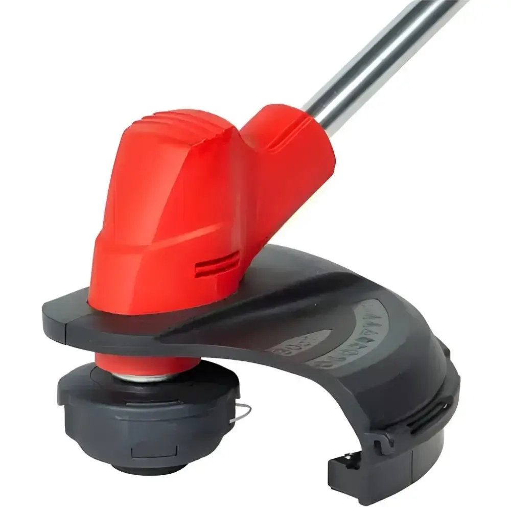 Roçadeira lateral a bateria 18V corte 12POL com carregador duplo e 2 baterias Toyama — fotografia 4