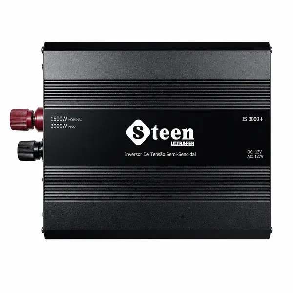 Inversor de tensão IS3000-3 semi senoidal 12V/127V - Steen