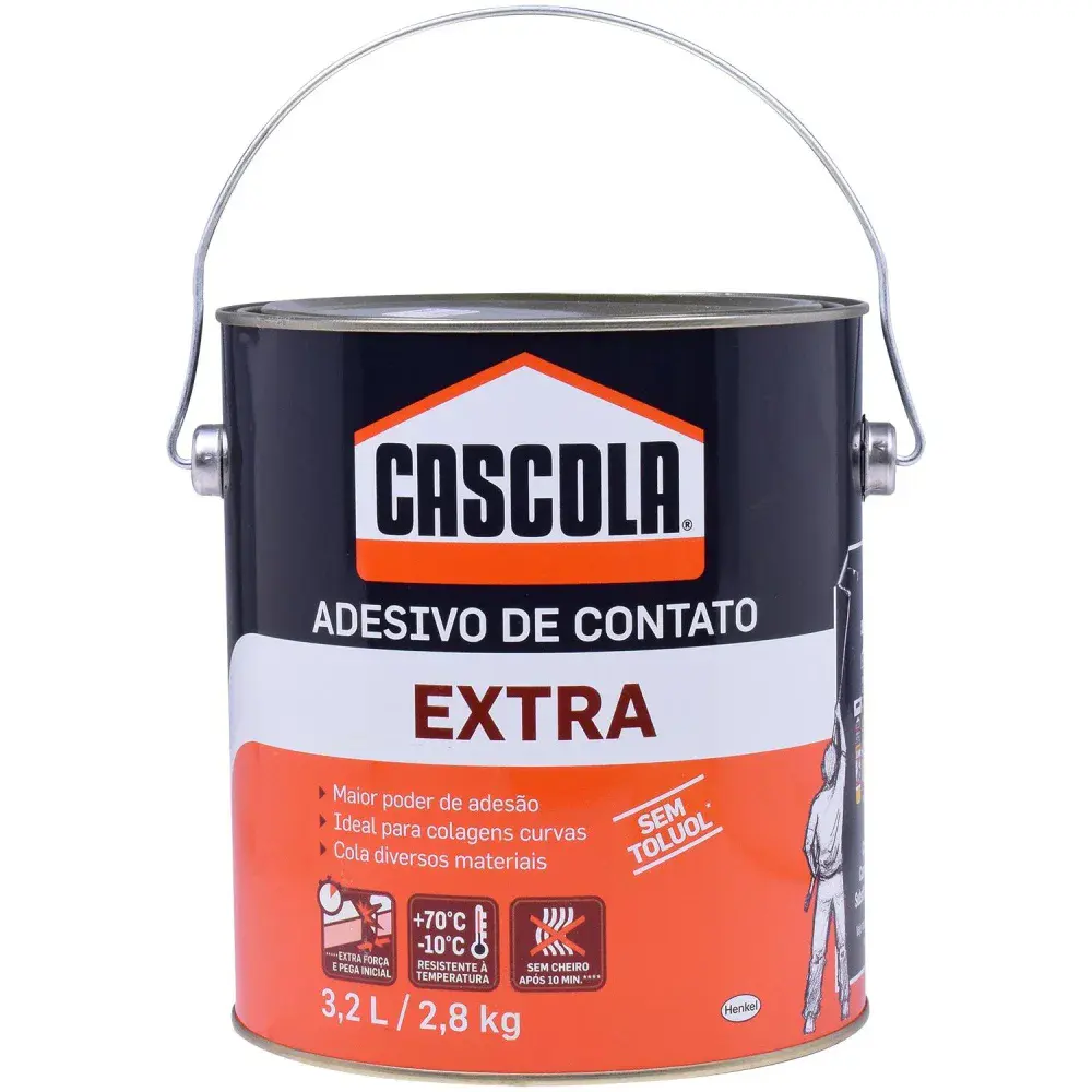 Cascola extra sem toluol 2,8 kg Henkel