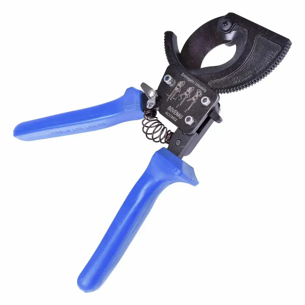 Alicate cortador cabos elétrico 240MM 6 toneladas Bovenau — fotografia 7