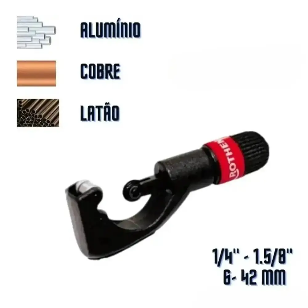 Cortador de tubos 1/4 a 1.5/8 POL rotrac 42 plus Rothenberger — fotografia 5