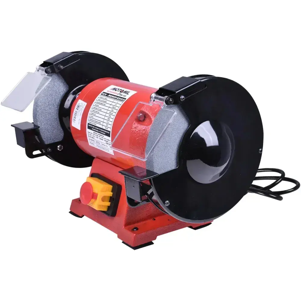 Motoesmeril 1 hp profissional com 127V MM100 da MotoMil — fotografia 8