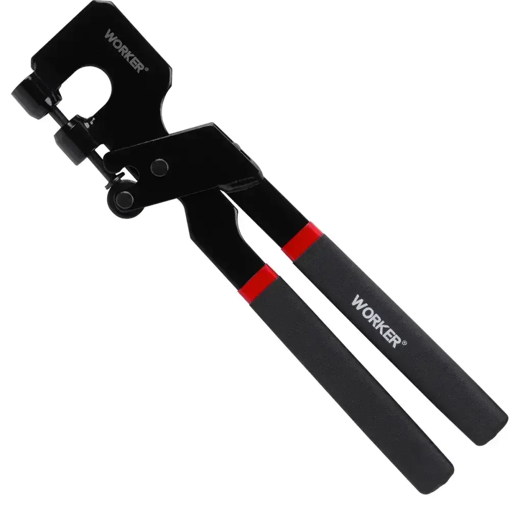 Alicate puncionador para perfil de drywall 12 5MM Worker — fotografia 5