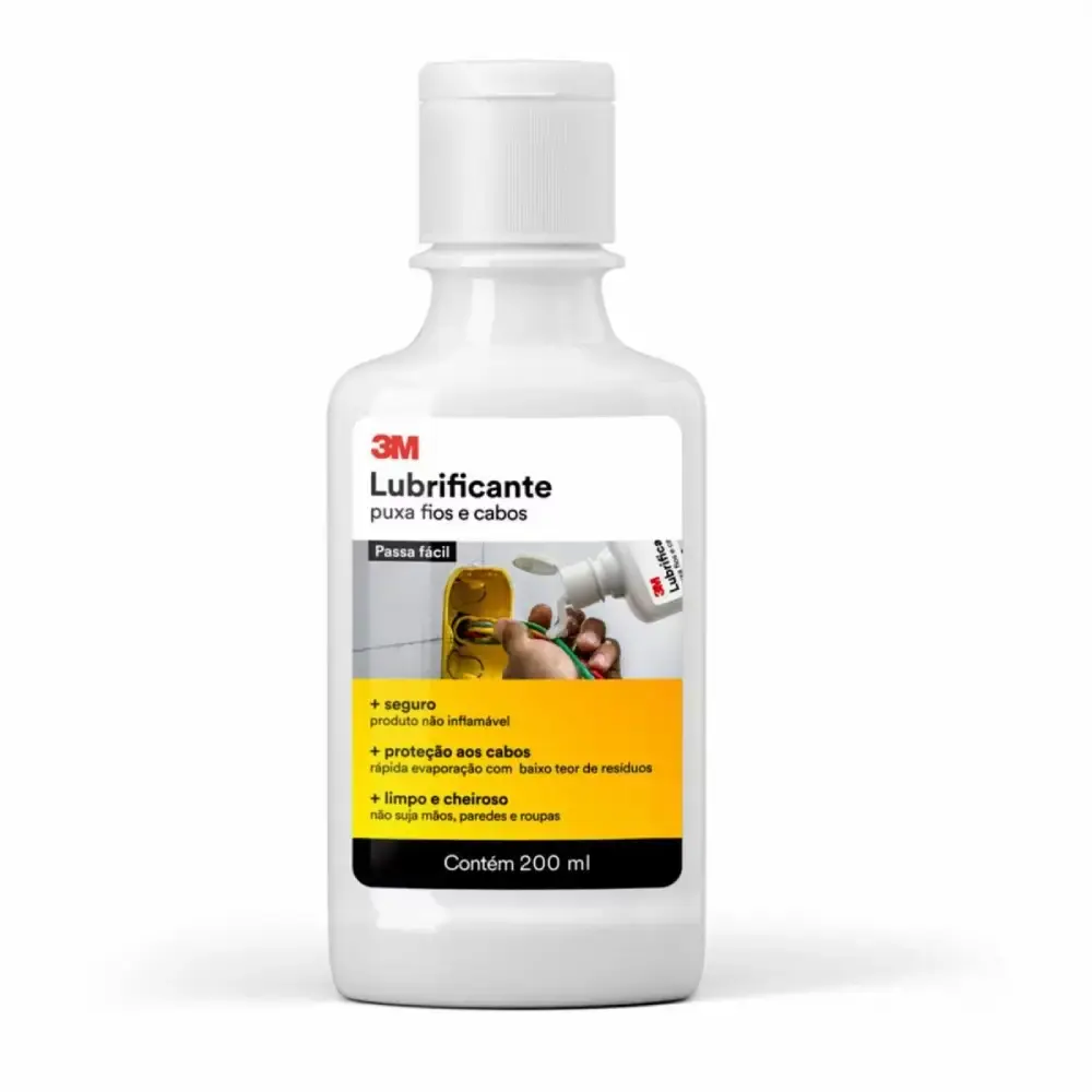 Lubrificante para Puxamento de Fios e Cabos 200 ml 3M — fotografia de referência