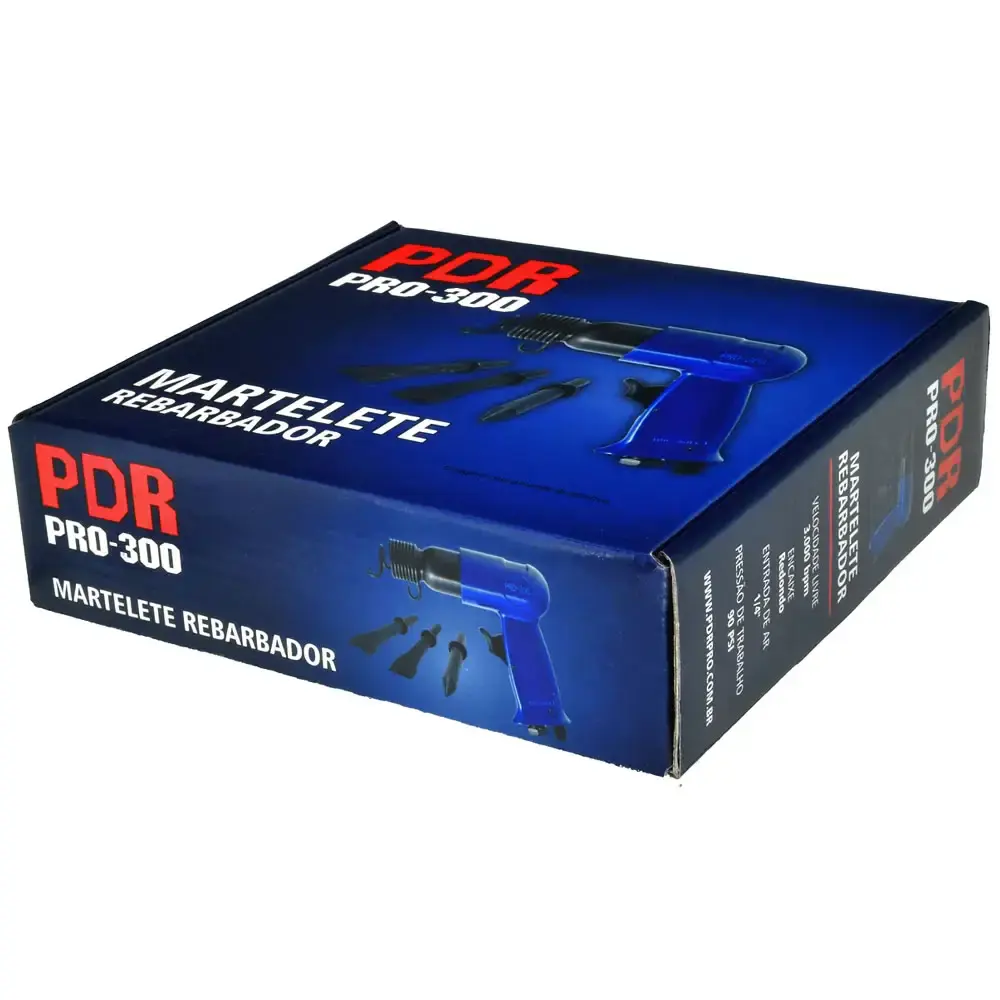 Martelete pneumático 1/4 pol rebarbador PRO 300 Ldr2 — fotografia 4