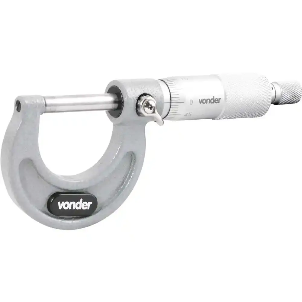 Micrômetro externo 0 a 25MM graduação 0,01MM MC-025 Vonder