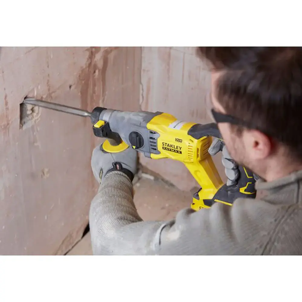 Martelete perfurador/rompedor SDS plus sem bateria e carregador 20V max SBH900 Stanley — fotografia 5