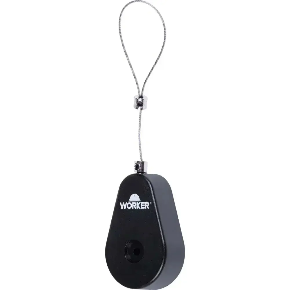 Dispositivo antifurto retrátil 1M preto Worker — fotografia 7