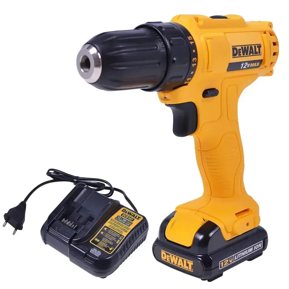 Parafusadeira furadeira bateria 12 v DCD700LC1 Dewalt — fotografia 6