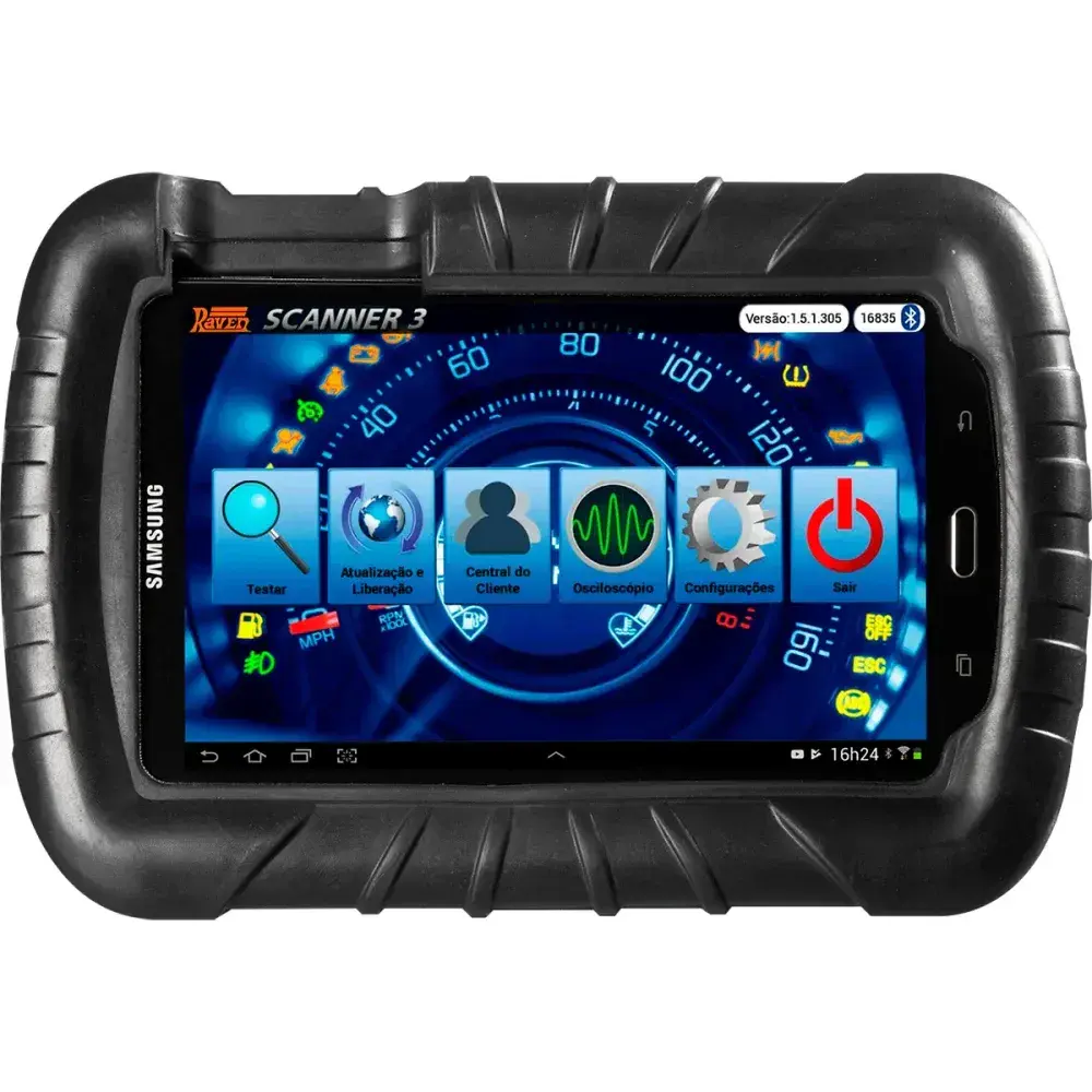 Jogo de scanner 3 automotivo com kit diesel e osciloscópio Raven — fotografia 8